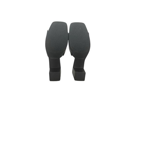 NIB! Lisa Vicky Vital Slide Open Toe Block Heel Leather Sandal - Size 7M - Picture 9 of 11